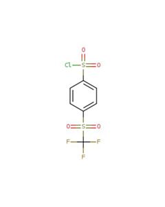 Astatech 4-((TRIFLUOROMETHYL)SULFONYL)BENZENESULFONYL CHLORIDE; 1G; Purity 95%; MDL-MFCD11875871